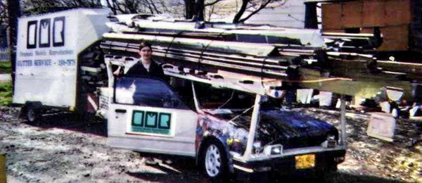 DMR Gutters 1984 Honda Civic S work rig